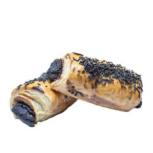 Foto de Napolitana de hojaldre rellena de chocolate