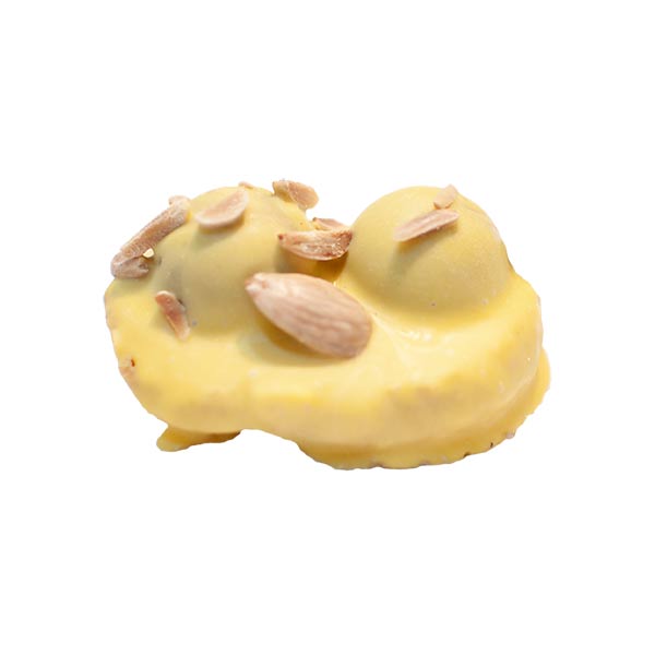 foto de palmeras de hojaldre con crema de almendras