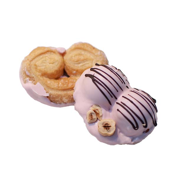 Palmeras de hojaldre con Avellanas - Imagen 2