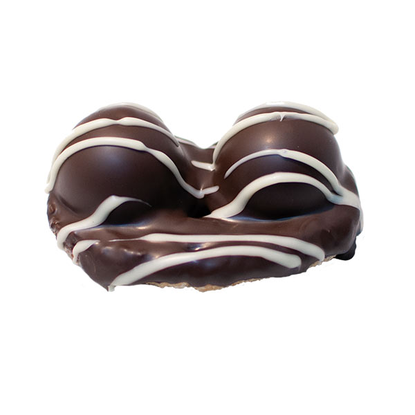 Foto de palmeras de hojaldre con chocolate tipo Kinder