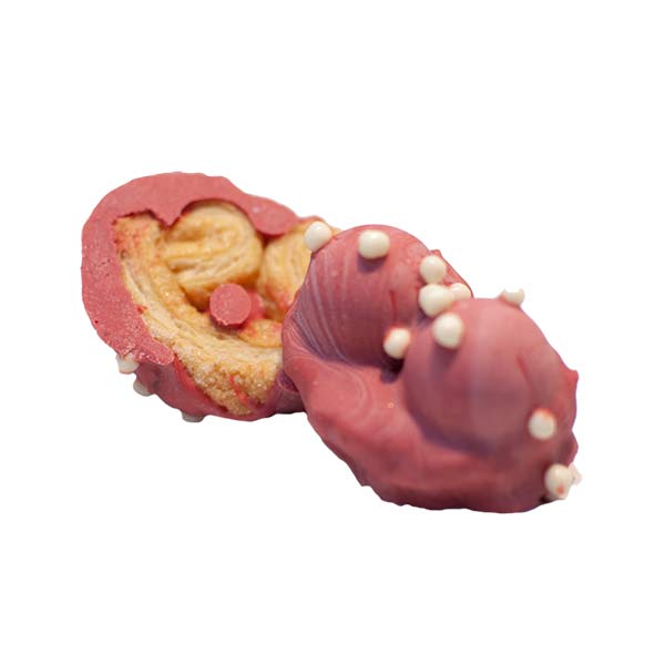 Palmeras de hojaldre con Frambuesa - Imagen 2